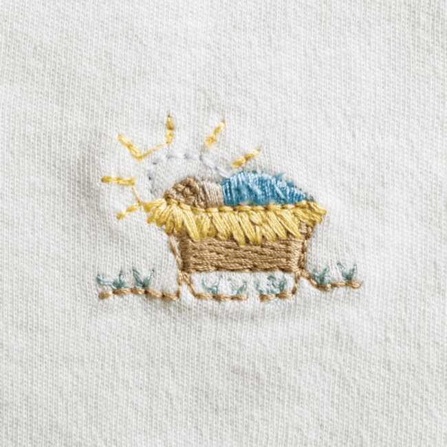 Nativity Sleeper Gown Set