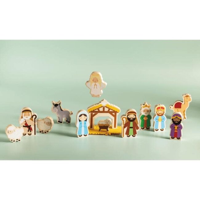Nativity Wood Toy Set