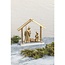 Gold Resin Nativity Display