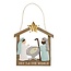 Nativity Wood Door Hanger