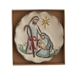 Mary Tidbit Plate