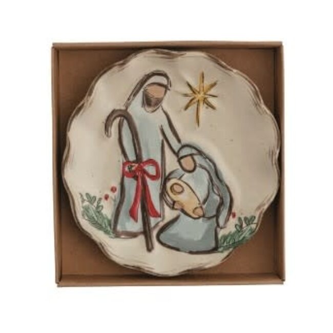 Mary Tidbit Plate