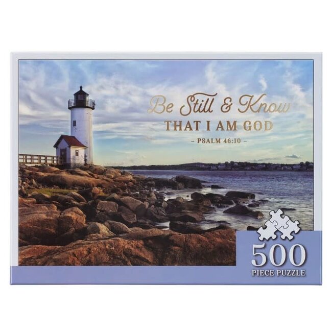 Be Still and Know 500-piece Jigsaw Puzzle - Psalm 46:10