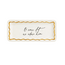 Oh Come Gold Edge Sentiment Tray