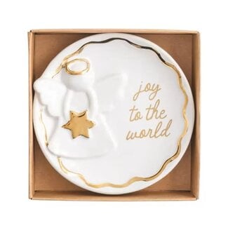 Gold Angel Trinket Dish