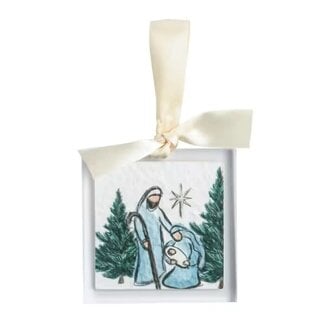 Mary and Joseph Acrylic Ornament