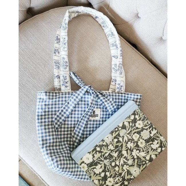Fearfully and Wonderfully Made Cotton Quilted Tote Bag - Medium