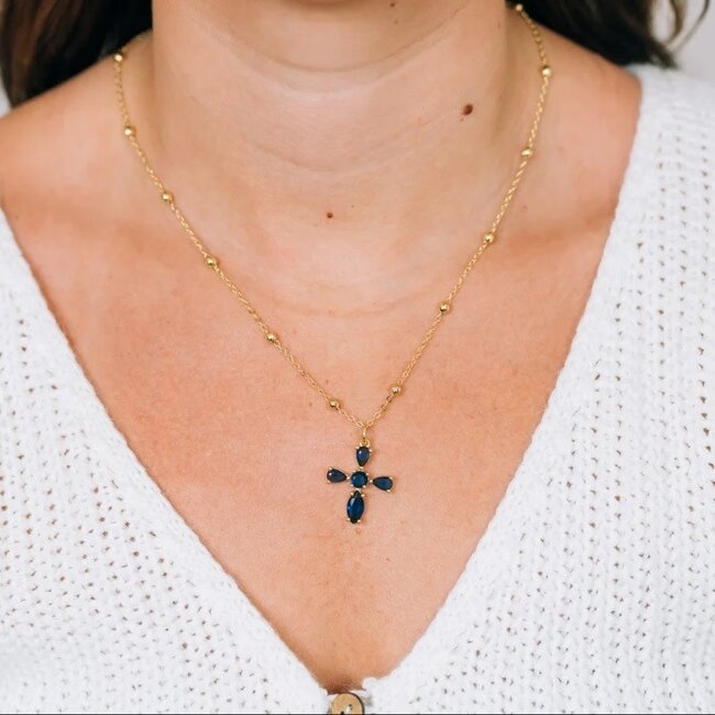 Calm Cross Necklace