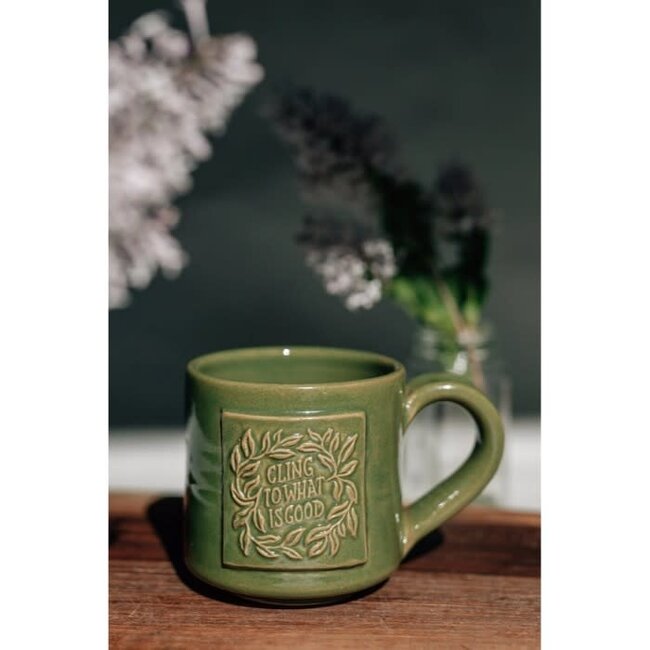 Cling to What Is Good Mug