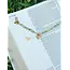 John 3:16 Heart Oversized Paperclip Chain Bracelet