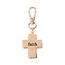 Gold Faith Bag Charm
