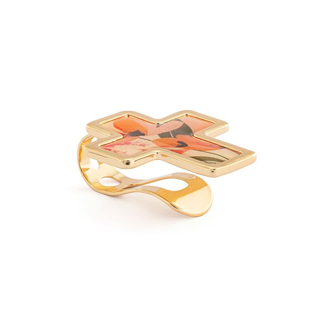Artful Cross Courageous & Strong Visor Clip