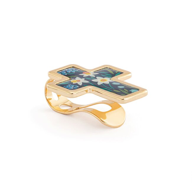 Artful Cross Blessed Visor Clip