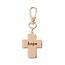Gold Hope Bag Charm