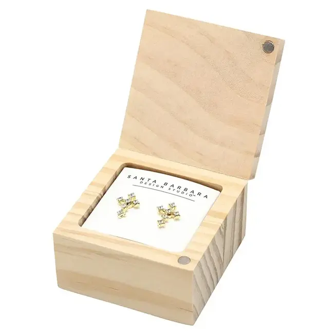 Easter Treasure Box Earrings - Easter Blessings