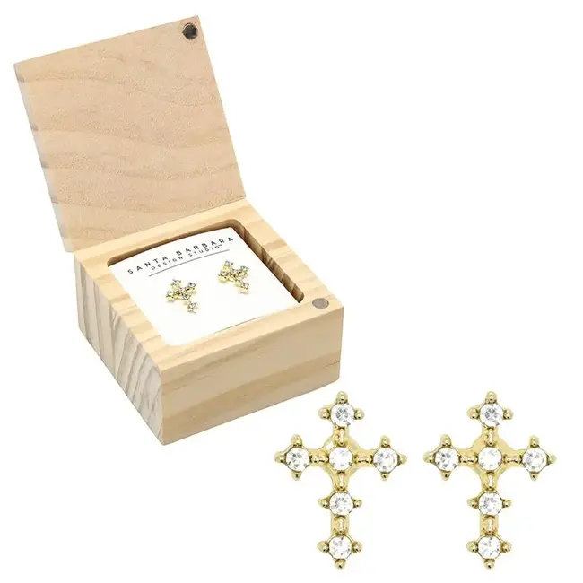 Easter Treasure Box Earrings - Easter Blessings