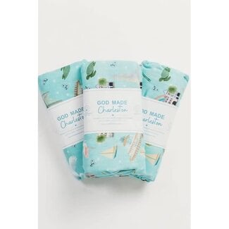 God Made Charleston Organic Cotton Muslin Swaddle