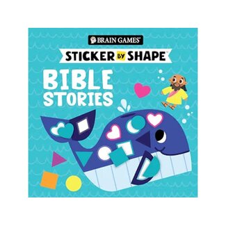 Brain Games - Sticker by Shape: Bible Stories