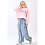 Jesus Saves Patchwork Crew Neck Sweatshirt