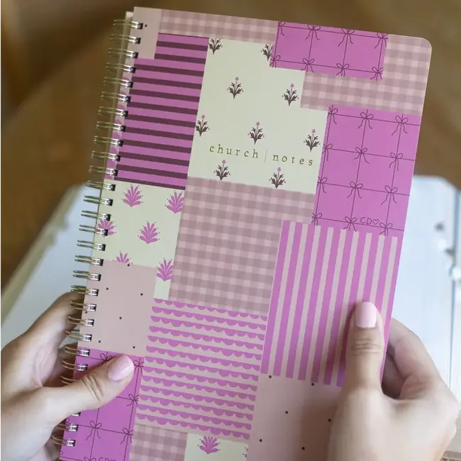 Quilted Patchwork Bible Study Notebook