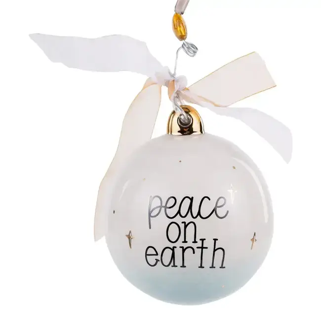 Peace on Earth Nativity Ornament