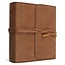 ESV Journaling Study Bible (Natural Leather, Brown, Flap with Strap): Holy Bible, English Standard Version