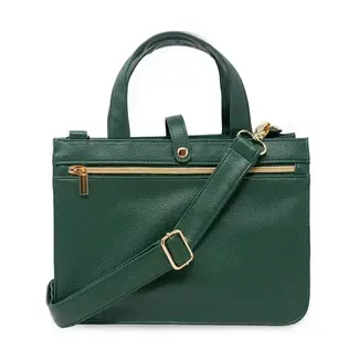 Leatherette Bible Cover, Forest Green