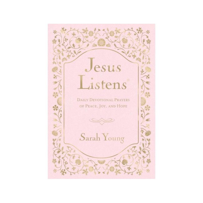 Jesus Listens, Pink Leathersoft, with Scripture References