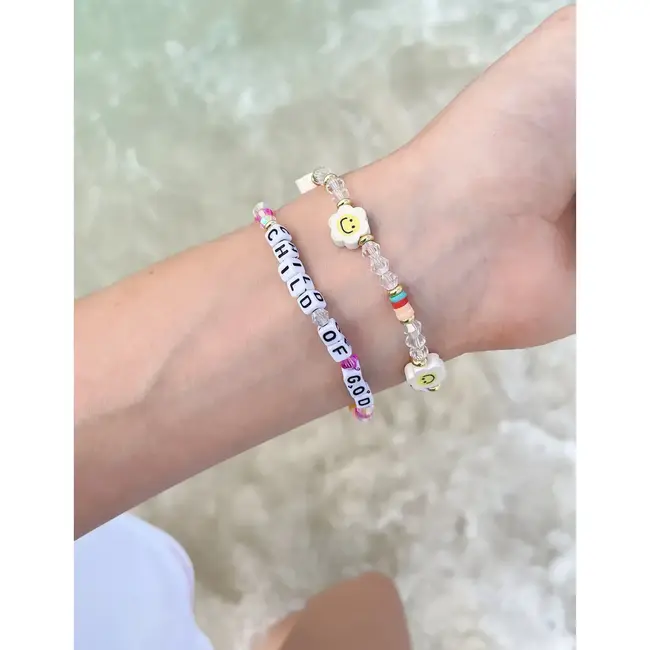Child of God Letter Bracelet