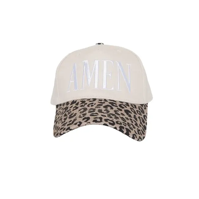 Amen Leopard Trucker Hat