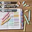 Bible Highlighters 8 Pack, Color Coding, Pastel, Chisel Tip