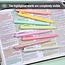 Gel Highlighters 16 Pack, No Bleed, Twist-Up, Vibrant