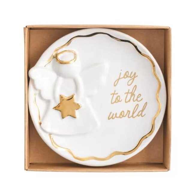 Gold Angel Trinket Dish