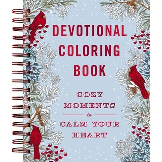 Cozy Moments to Calm Your Soul: Devotional Coloring Book