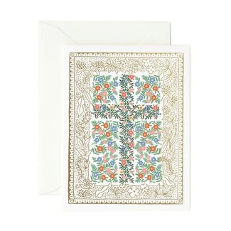 Rosette Cross Card