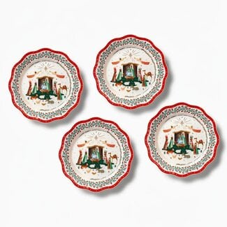 Nativity Porcelain Dinner Plate Set