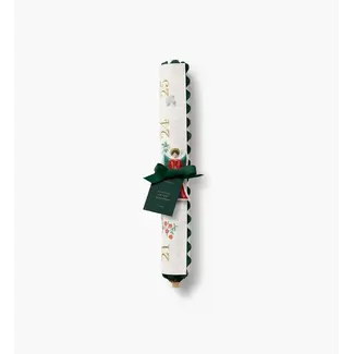 Nativity Embroidered Hanging Advent Calendar