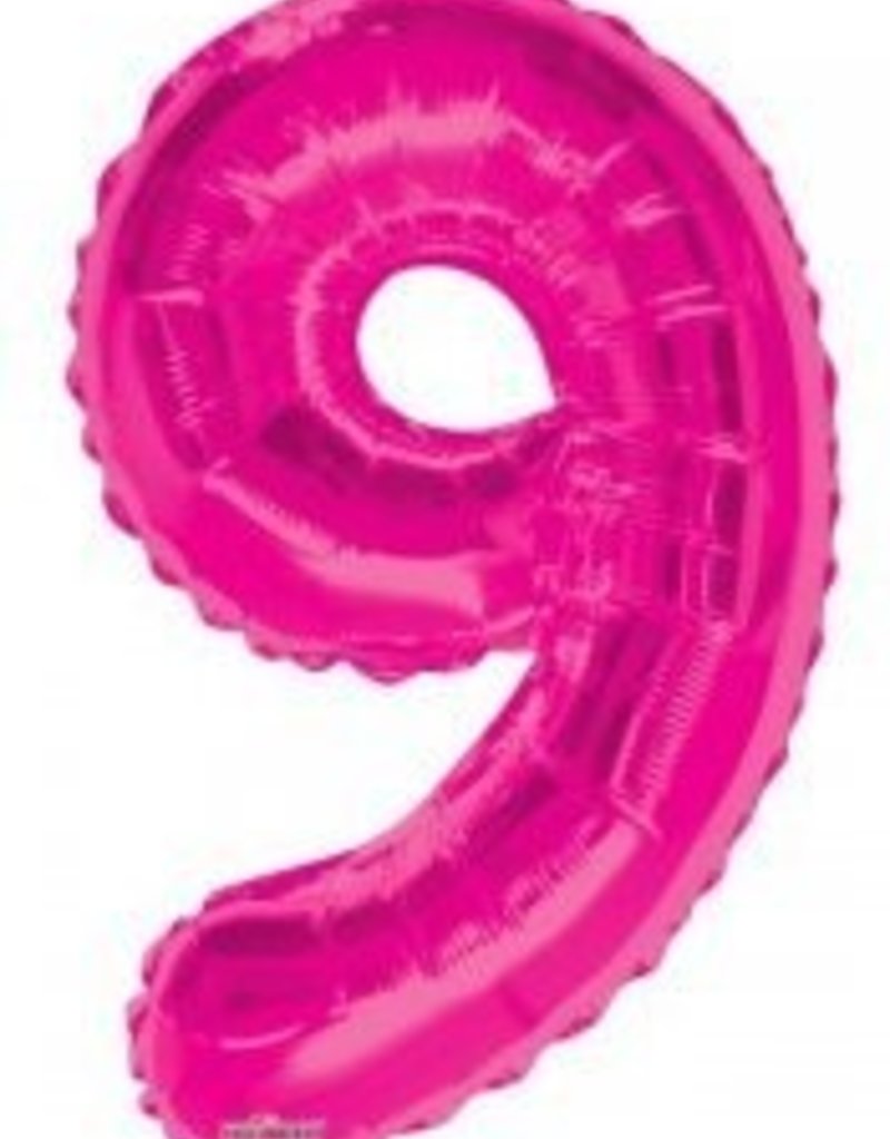 number 9 balloon