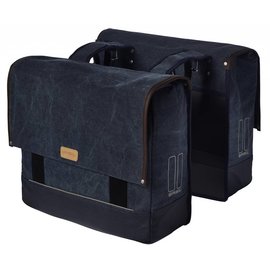 Basil Urban Fold Double Bag - Deep Denim Blue