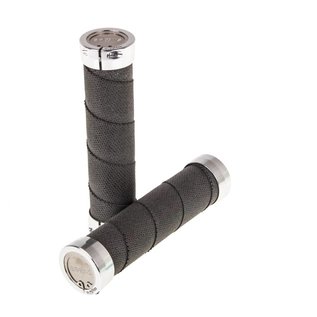 Brooks England Brooks Slender Grips - Cambium Wrap - Slate - 130/100mm