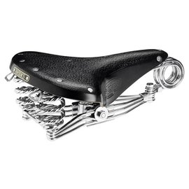 Brooks England B33 Unisex Chrome  - Black