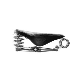 Brooks England Brooks B33 Unisex Chrome  - Black