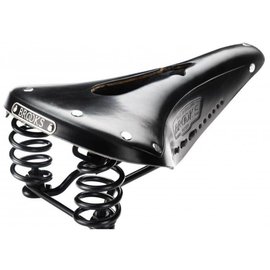 Brooks England Flyer Imperial - Black - Black Steel