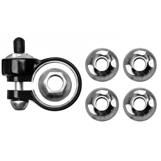 Pinhead Pinhead  Solid Axle Wheels Double Set (9mm/10mm) and Seatpost/Saddle Locks