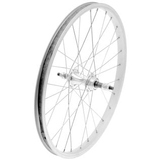 Dahon Dahon Rear Wheel - 20", Single Wall, Freewheel Fit - Silver
