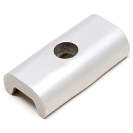 Brompton Hinge clamp plate only - Silver