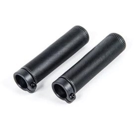 Brompton Grips, Lock-On, 130mm (pair) - Black