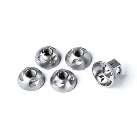 Pinhead Solid Axle Wheel Lock Set - Front/Rear Lock Nuts (9mm and 10mm axles)