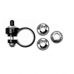 Pinhead Pinhead Axle Locknuts 3-pack - 9mm/10mm Solid Axle  - Front/Rear/Seat - 3 locknuts