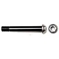 Pinhead Pinhead Front Thru Axle Wheel Lock M12 (124mm P1.0) with Key